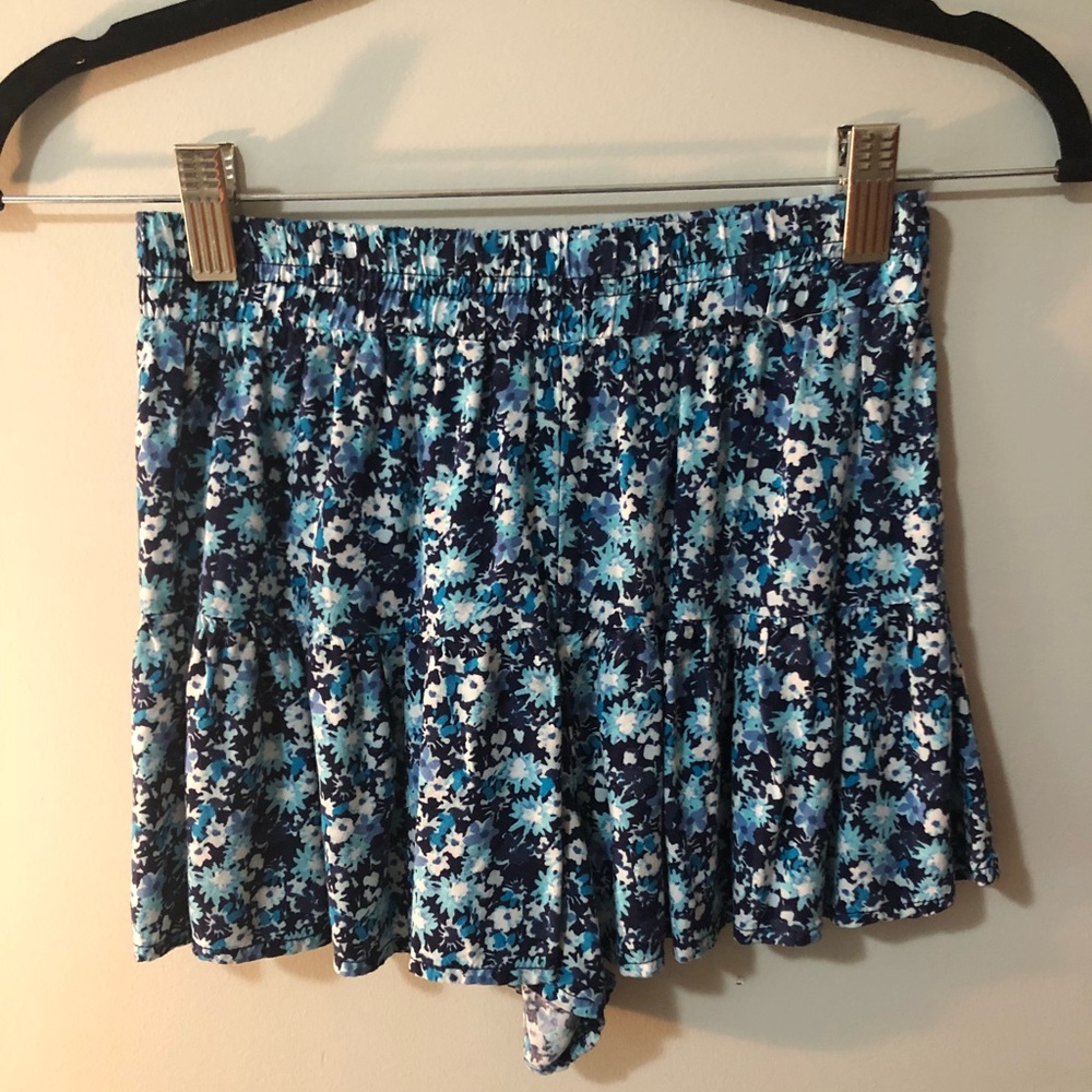 Aeropostale Blue Floral Shorts